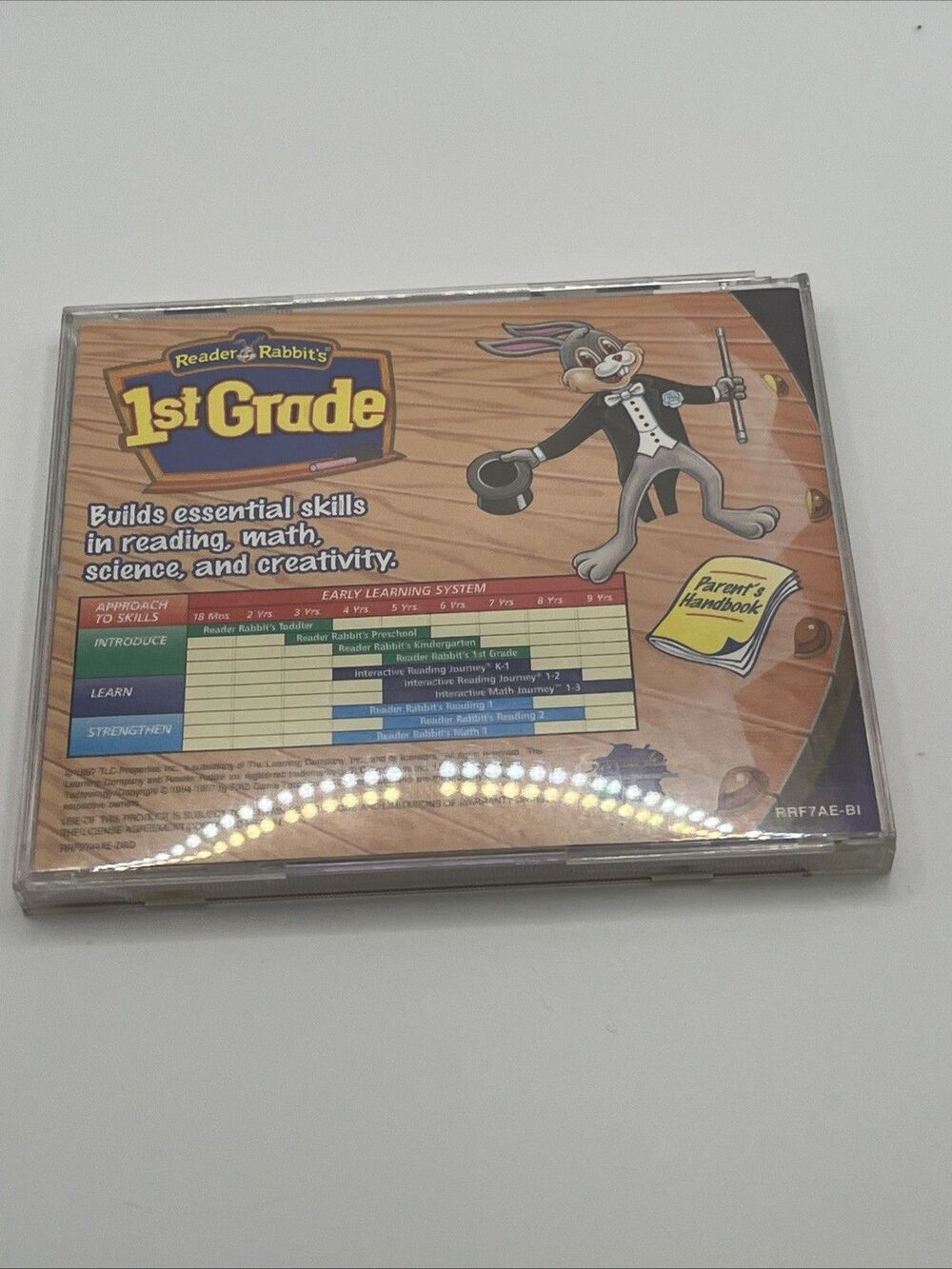 Reader Rabbit's 1st Grade PC CD-ROM Game (The Learning Company, 1997) Untested - Picture 2 of 4